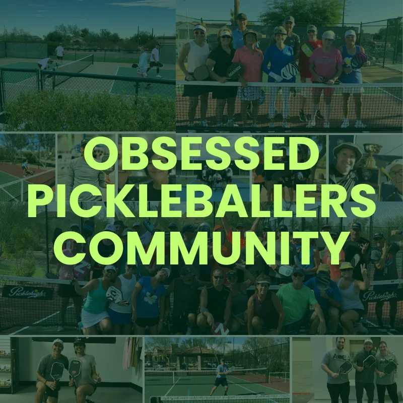 Bonus #2: Obsessed Pickleballers Community Membership